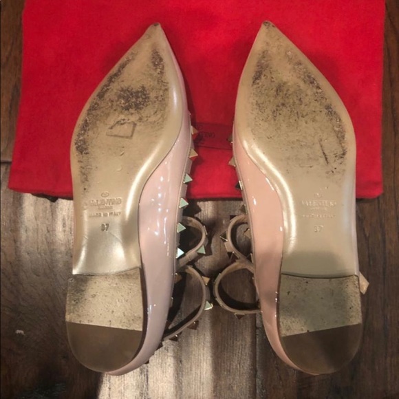 Valentino Garavani Rockstud ballerinas - Picture 6 of 9